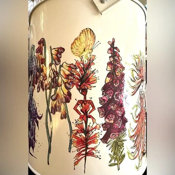 NEW Charlotte Posner London England Oversized Icon Garden Metal Watering Can HTF - Picture 4 of 5